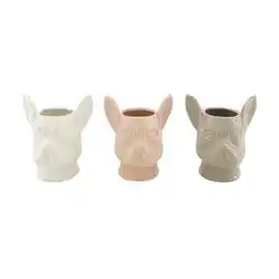 Van Cranenbroek Bloempot hond 12 x 10.3 x 13.9 cm aanbieding