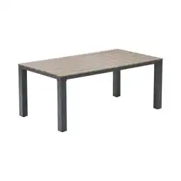 Van Cranenbroek Tafel Cardona 180 x 100 cm antraciet Bois le Duc aanbieding