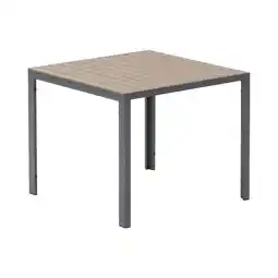 Van Cranenbroek Tafel Spoleto 90 x 90 cm Antraciet Bois le Duc aanbieding