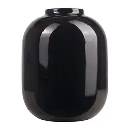 Van Cranenbroek Vaas Metaal 16 x 21 cm zwart aanbieding