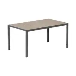 Van Cranenbroek Tafel Spoleto 150 x 90 cm antraciet Bois le Duc aanbieding