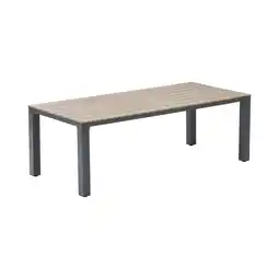 Van Cranenbroek Tafel Cardona 220 x 100 cm antraciet Bois le Duc aanbieding
