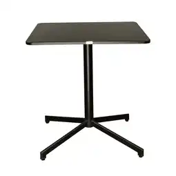Van Cranenbroek Tafel Calvera 70 x 70 cm zwart aanbieding