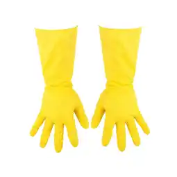 Van Cranenbroek Huishoudhandschoenen geel CMT S aanbieding