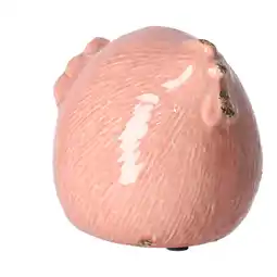 Van Cranenbroek Kip keramiek 14 cm antiek roze aanbieding