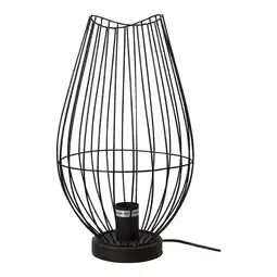 Van Cranenbroek Tafellamp Thimory 43 cm E27 zwart aanbieding