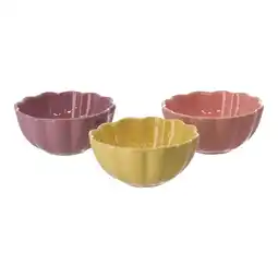 Van Cranenbroek Schaal geel, roze, oranje, paars - 4 assorti aanbieding