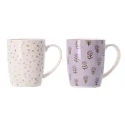 Van Cranenbroek Mok met bloemen 10 cm aanbieding