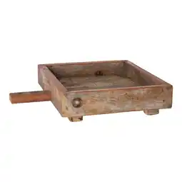 Van Cranenbroek Dienblad hout met handvat 34 x 29 x 8 cm aanbieding
