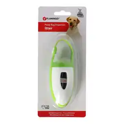 Van Cranenbroek Poepzakhouder Itter wit groen 14 cm aanbieding