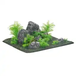 Van Cranenbroek Deco aquarium Condroz rots en plant 29 x 29 x 10 cm aanbieding