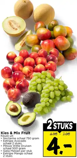 Vomar Voordeelmarkt Kies & Mix Fruit aanbieding
