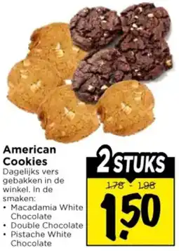 Vomar Voordeelmarkt American Cookies aanbieding