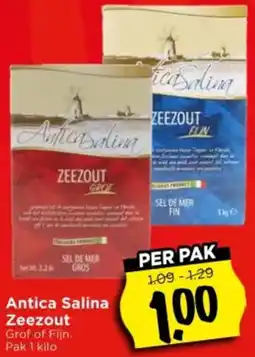 Vomar Voordeelmarkt Antica Salina Zeezout aanbieding