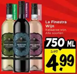 Vomar Voordeelmarkt La Finestra Wijn aanbieding