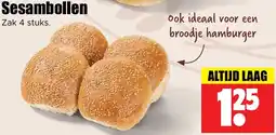 Dirk Sesambollen aanbieding