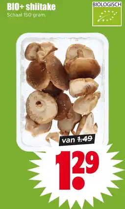 Dirk BIO+ shiitake aanbieding