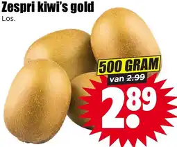 Dirk Zespri kiwi's gold aanbieding