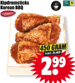 Dirk Kipdrumsticks Korean BBQ aanbieding