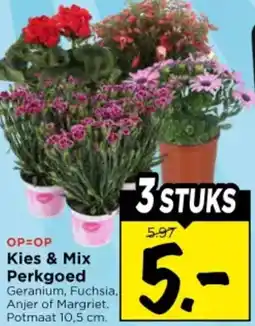 Vomar Voordeelmarkt Kies & Mix Perkgoed aanbieding
