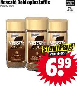 Dirk Nescafé Gold oploskoffie aanbieding