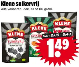 Dirk Klene suikervrij aanbieding