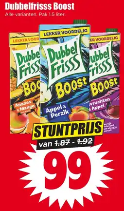 Dirk Dubbelfrisss Boost aanbieding