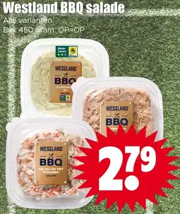 Dirk Westland BBQ salade aanbieding