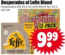 Dirk Desperados of Leffe Blond aanbieding