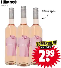Dirk I Like rosé aanbieding