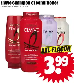 Dirk Elvive shampoo of conditioner aanbieding