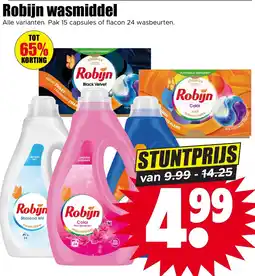 Dirk Robijn wasmiddel aanbieding