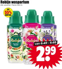 Dirk Robijn wasparfum aanbieding