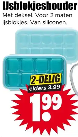 Dirk IJsblokjeshouder aanbieding