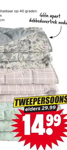 Dirk Zomerdeken aanbieding