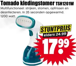 Dirk Tomado kledingstomer TSH1201W aanbieding