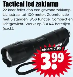 Dirk Tactical led zaklamp aanbieding