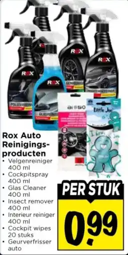 Vomar Voordeelmarkt Rox Auto Reinigingsproducten aanbieding