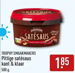 ALDI Trophy Smaakmakers Pittige satésaus kant & klaar aanbieding