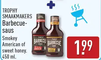 ALDI Trophy smaakmakers Barbecuesaus aanbieding