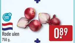 ALDI Rode uien aanbieding