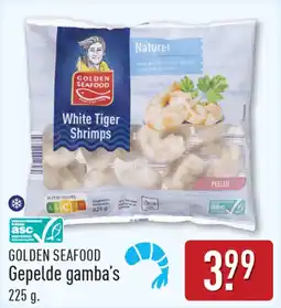 ALDI Golden seafood gepelde gamba's aanbieding