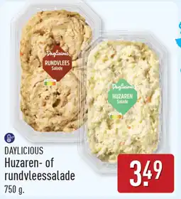 ALDI Daylicious huzaren of rundvleessalade aanbieding