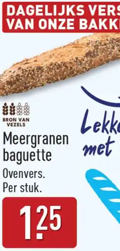 ALDI Meergranen met baguette aanbieding