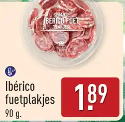 ALDI Ibérico fuetplakjes aanbieding