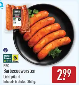 ALDI Bbq barbecueworsten aanbieding