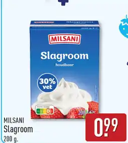 ALDI Milsani slagroom aanbieding