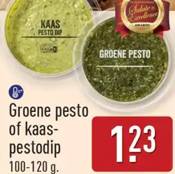ALDI Groene pesto of kaas- pestodip aanbieding