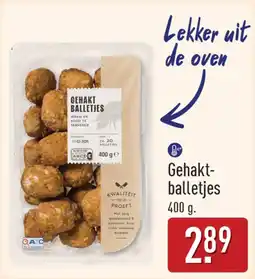 ALDI Gehaktballetjes aanbieding