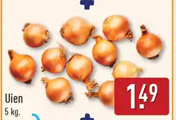ALDI Uien aanbieding